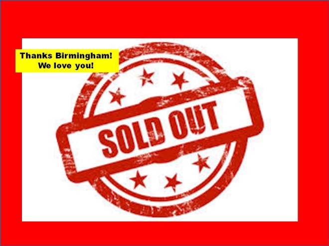 SOLD OUT! We LOVE YOU!