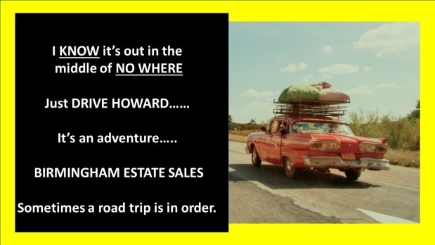 50% OFF!!! ALL MUST GO! BIRMINGHAM ESTATE SALES is in CROSSVILLE!!!! Road&nbsp;Trip!!!