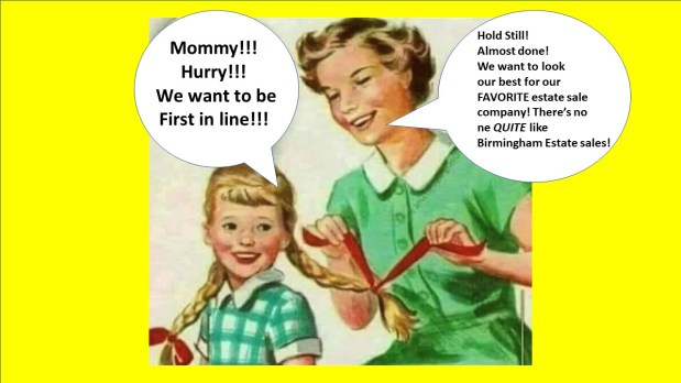 50% off now! Last day! BIRMINGHAM ESTATE SALES is in CHELSEA for 2 days! Join&nbsp;us!