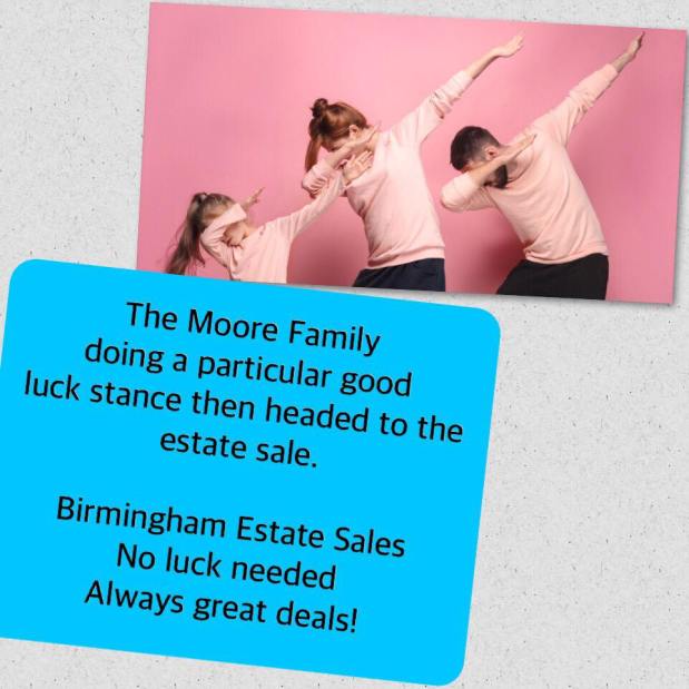 50% OFF NOW!  BIRMINGHAM ESTATE SALES is in MCCALLA for 3 days- Join&nbsp;us!