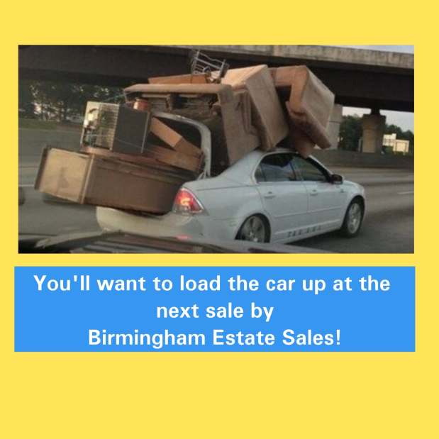 50% OFF, LAST DAY!!!  BIRMINGHAM ESTATE SALES is in VESTAVIA for 4 days-JOIN US for a fantastic picking&nbsp;sale!