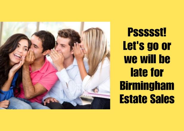 50% OFF NOW! BIRMINGHAM ESTATE SALES is in HOOVER for 4 days! Join&nbsp;us!