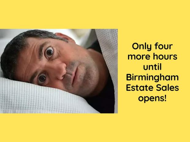 50% OFF!!! *Only park 4 feet into the shoulder! –BIRMINGHAM ESTATE SALES is in TRUSSVILLE for 4 days! Join&nbsp;us!