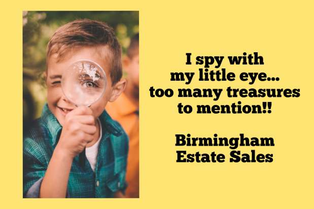 50% OFF NOW! BIRMINGHAM ESTATE SALES is in HOOVER for 3 days! Join&nbsp;us!
