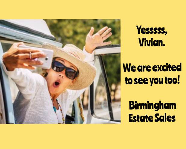 BIRMINGHAM ESTATE SALES is in HOOVER for 3 days!&nbsp;Sun-Tues!